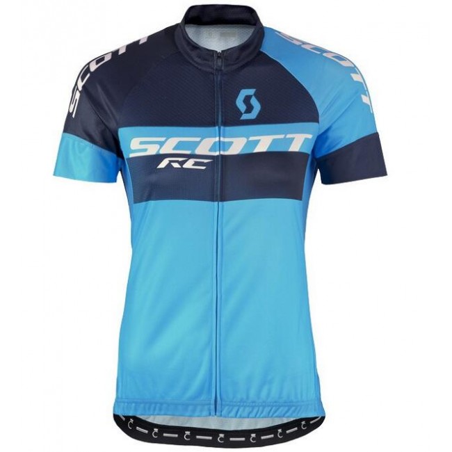 2016 Scott RC Pro zwart blauw vrouwen Fietsshirt Korte Mouw 2016036650