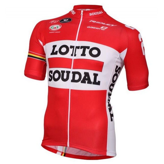 2016 Lotto Soudal Fietsshirt Korte Mouw 2016036567