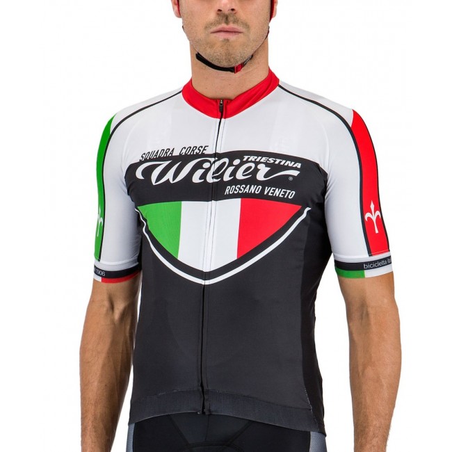 2016 Wilier Squadra Corse Fietsshirt Korte Mouw 2016036694