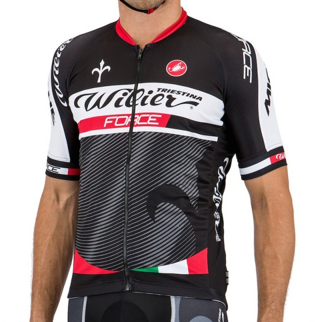 2016 Wilier-Force Fietsshirt Korte Mouw 2016036692