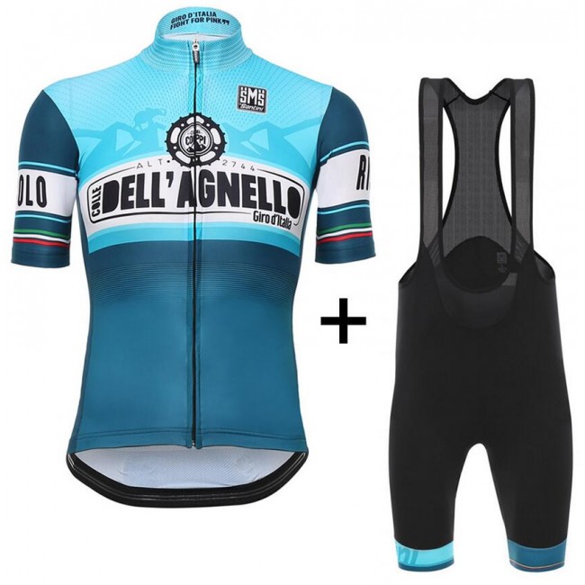 Colle dell-Agnello Giro d-Italia 2016 Fietskleding Fietsshirt Korte+Korte fietsbroeken Bib 2016036748