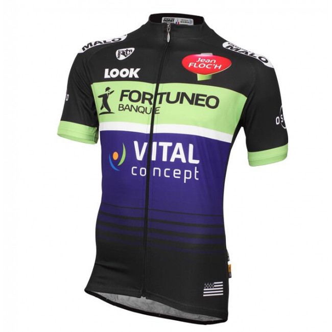 2016 FORTUNEO-VITAL CONCEPT Fietsshirt Korte Mouw 20160946