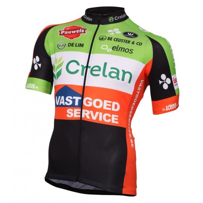 2016 CRELAN-VASTGOEDSERVICE Fietsshirt Korte Mouw 20160937