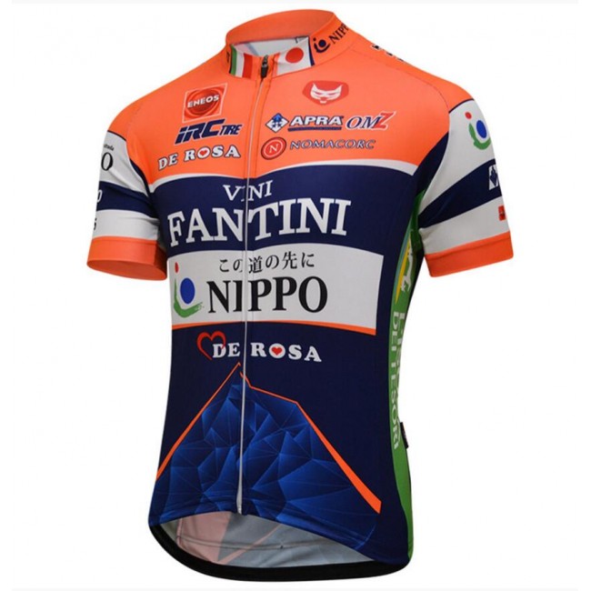 2016 Fantini Nippo Team Fietsshirt Korte Mouw 20160942