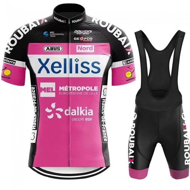 Xelliss Pro 2021 Team Wielerkleding Wielershirt Korte Mouw+Fietsbroeken Korte 20210401