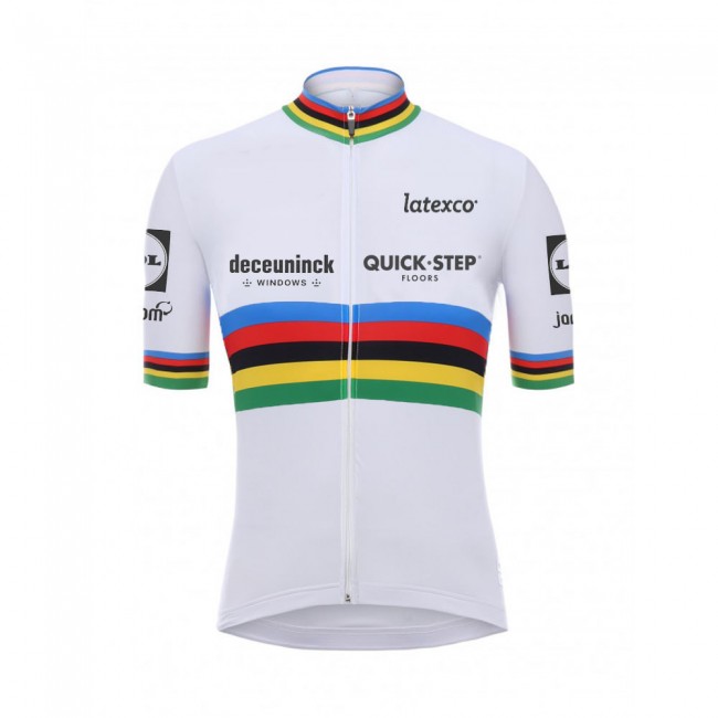 quick step champion Pro 2021 Team Wielershirt Korte Mouw 20210494