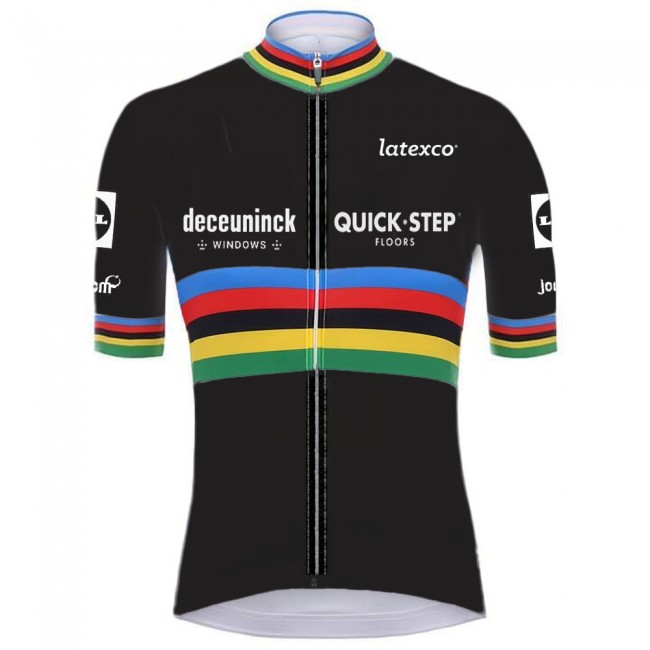 quick step champion Pro 2021 Team Wielershirt Korte Mouw 20210511