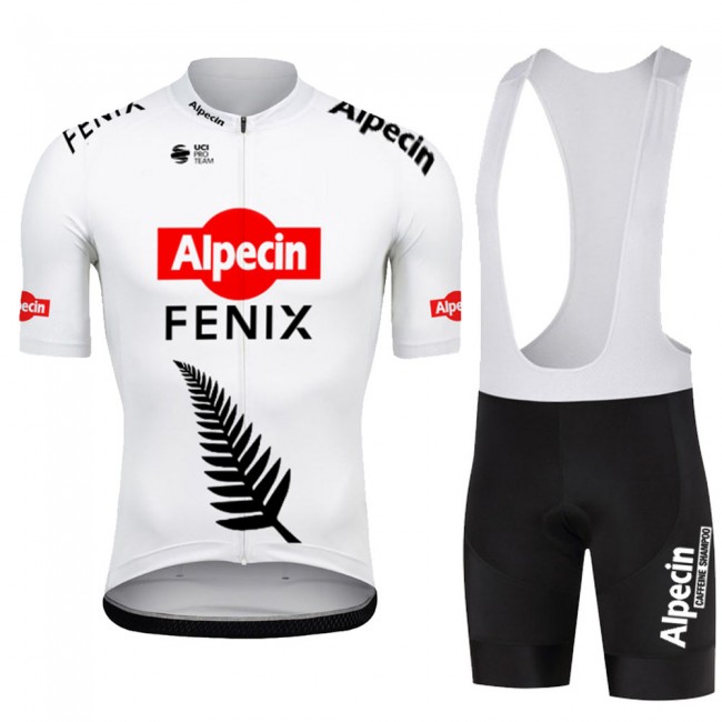 Alpecin Fenix New zealand Pro Team 2021 Fietskleding Fietsshirt Korte Mouw+Korte Fietsbroeken Bib 20210525