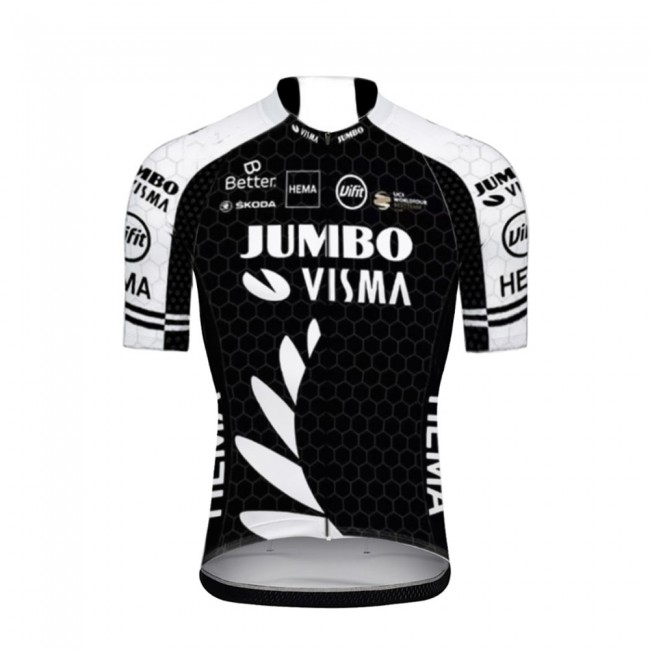 Jumbo Visma New Zealand Pro Team 2021 Wielershirt Korte Mouw 20210593