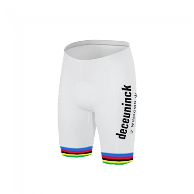 White Champion Quick Step Pro Team 2021 Korte Fietsbroeken Bib 20210612