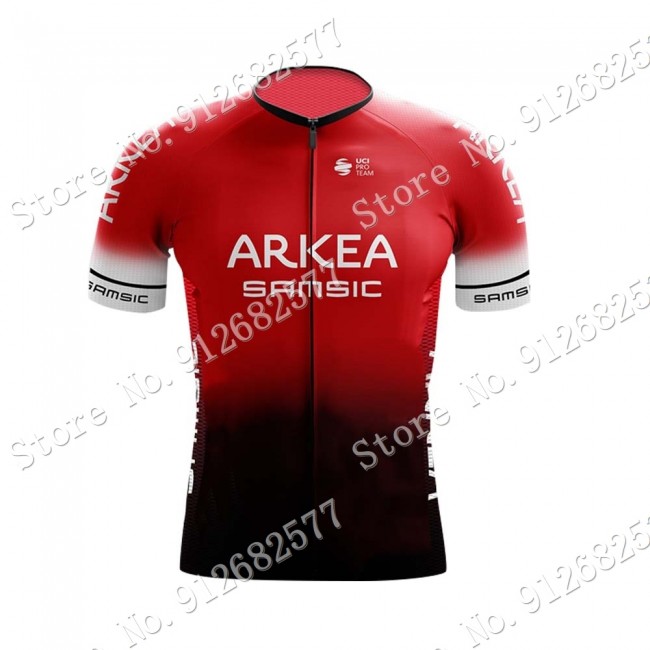 Team arkea samic 2022 Wielerkleding Fietsshirt Korte Mouw 2022030727