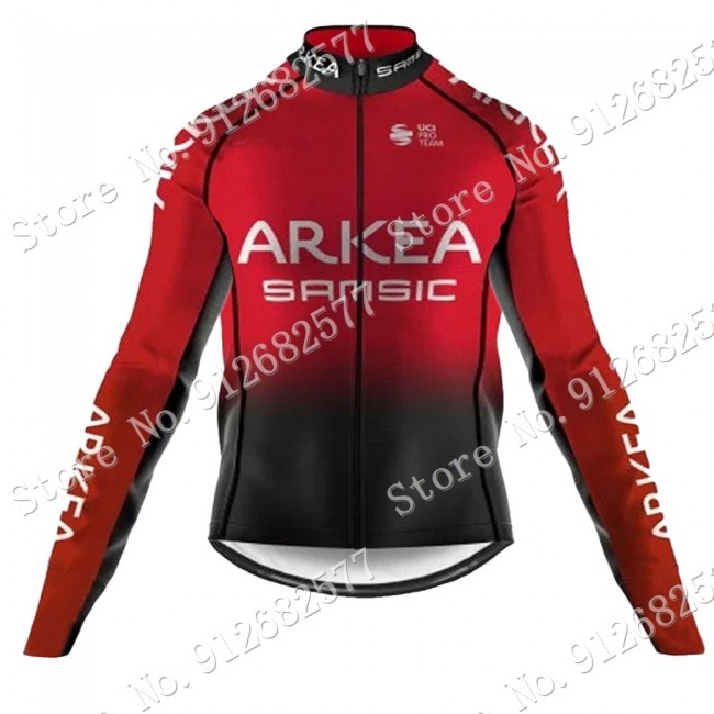 arkea samic 2022 Pro Team Fietsshirt Lange Mouw 2022030734