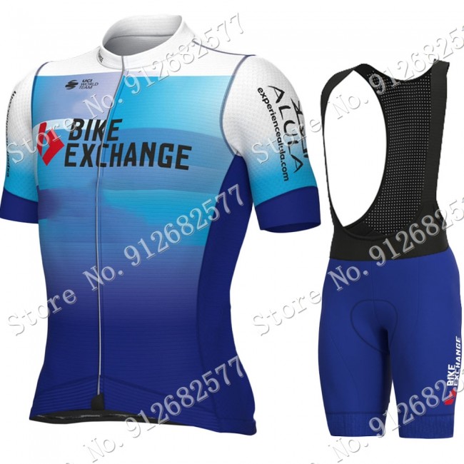 Team bike exchange 2022 Fietskleding Fietsshirt Korte Mouw+Korte Fietsbroeken 2022030668