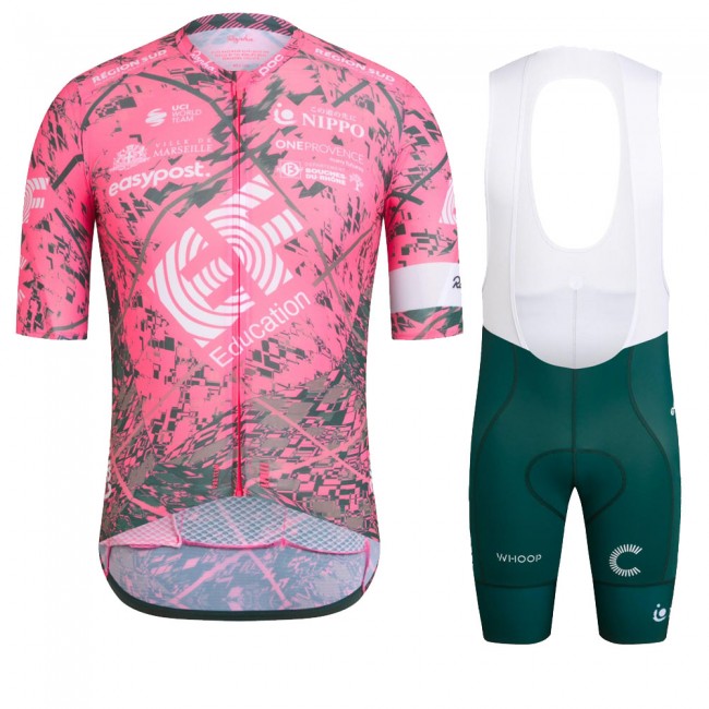 Team EF EDUCATION-EASYPOST 2022 Fietskleding Fietsshirt Korte Mouw+Korte Fietsbroeken Bib 2022052907