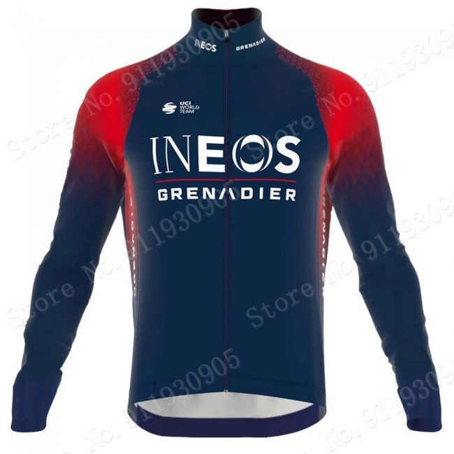 ineos grenadier Tour De France 2022 Team Fietsshirt Lange Mouw 202226
