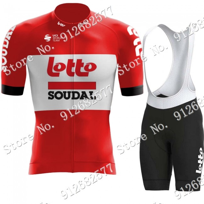 Team Lotto Soudal Fietskleding Fietsshirt Korte Mouw+Korte Fietsbroeken 2022122550