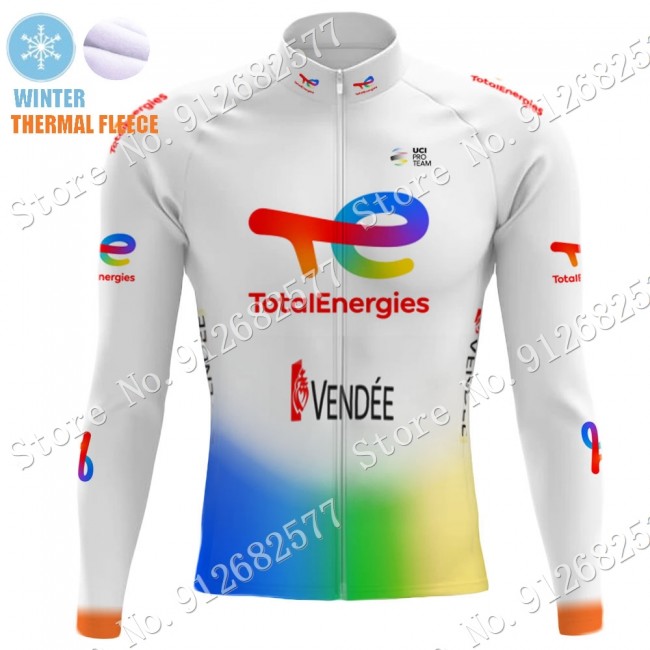 Winter Total New Energies 2022 Pro Team Fietsshirt Lange Mouw 202202148