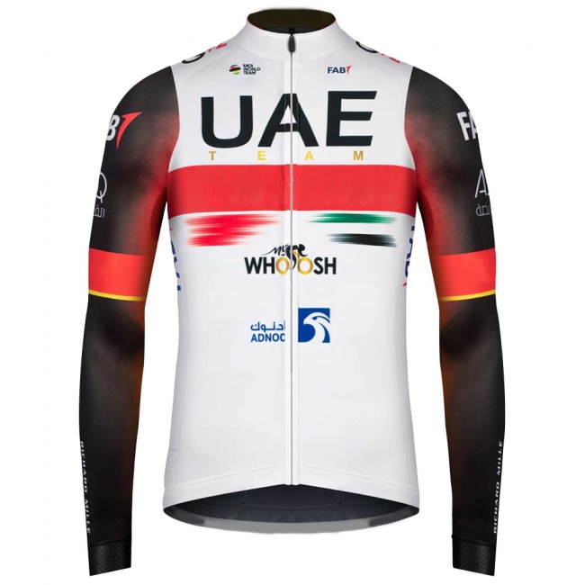 uae emirates 2022 Pro Team Fietsshirt Lange Mouw 2022030713