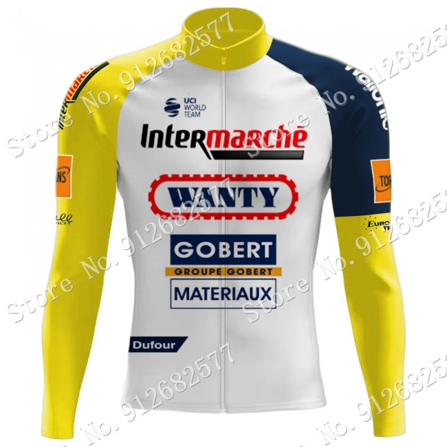 Winter Wanty Gobert 2022 Pro Team Fietsshirt Lange Mouw 202202169