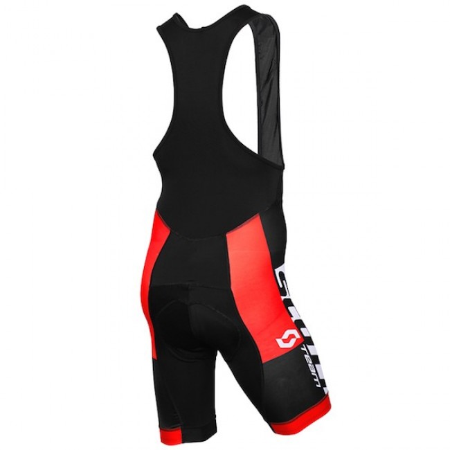 2015 Proteam Scott wit-zwart-rood Bib Fietsbroek Korte 2252