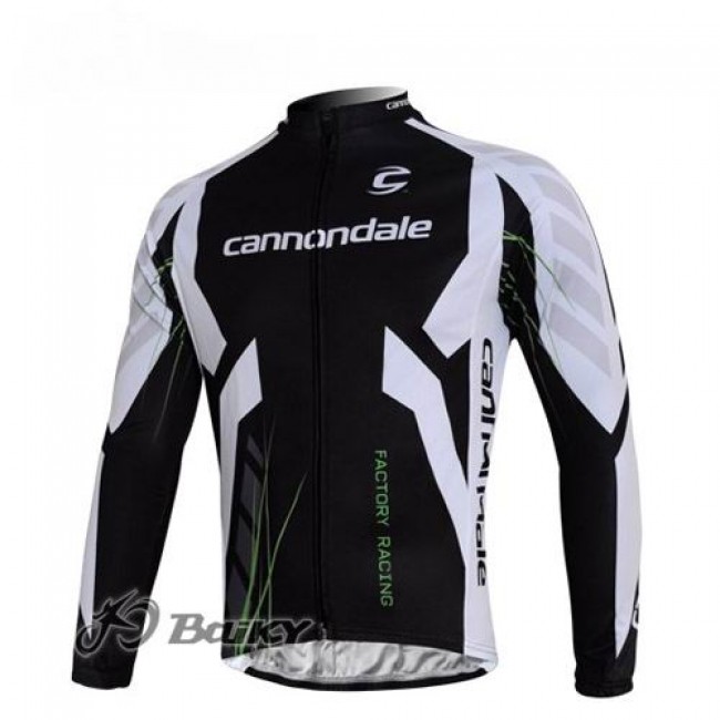 Cannondale Pro Team Fietsshirt lange mouw zwart wit 53