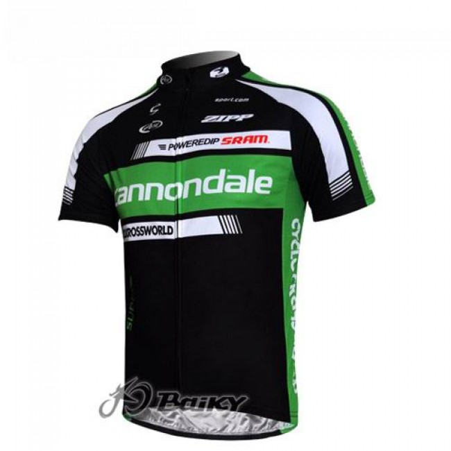 Cannondale Pro Team Fietsshirt Korte mouw groen zwart 3888