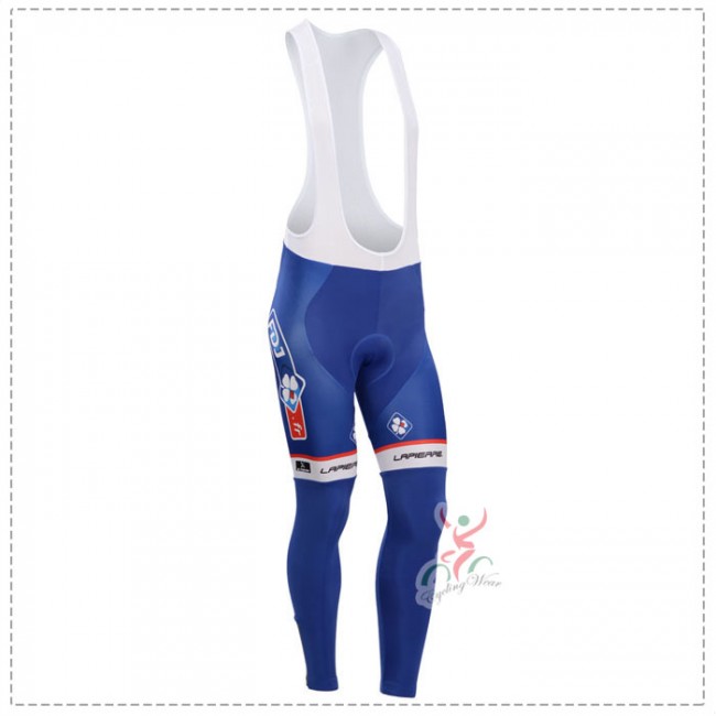 FDJ.fr 2014 Lange Fietsbroeken Bib Blauw 963