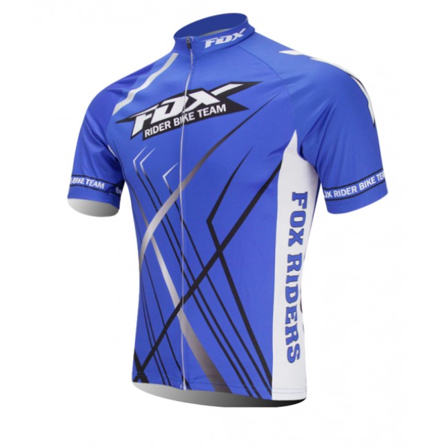 FOX 2014 Short Fietsshirt Korte mouw Blue 986