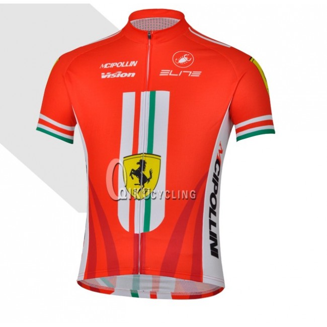 Ferrari Team castelli Cipollini Fietsshirt Korte mouw 968