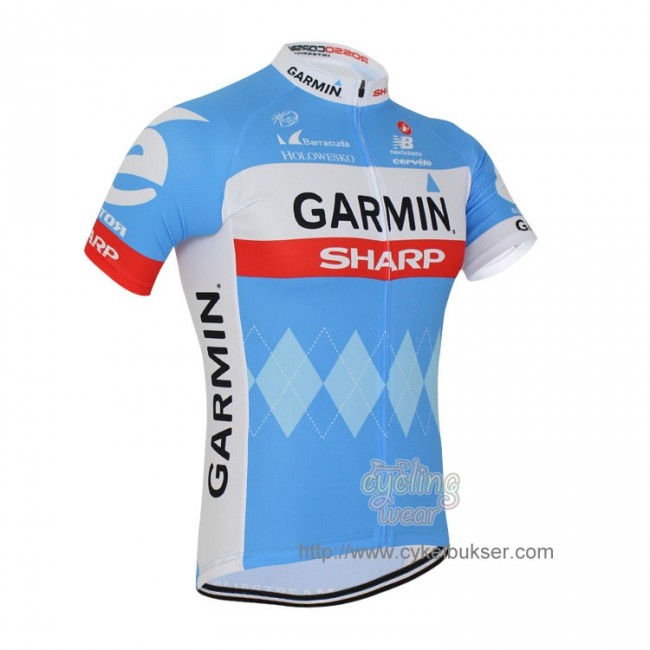 Garmin Sharp Barracuda 2014 Fietsshirt Korte mouw 1231