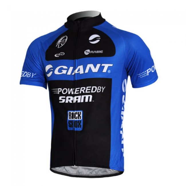 Giant Sram Pro Team Fietsshirt Korte mouw zwart blauw 3914