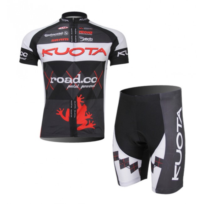 Kuota Road CC Fietskleding Fietsshirt Korte Mouwen+Fietsbroek Korte zeem 1260