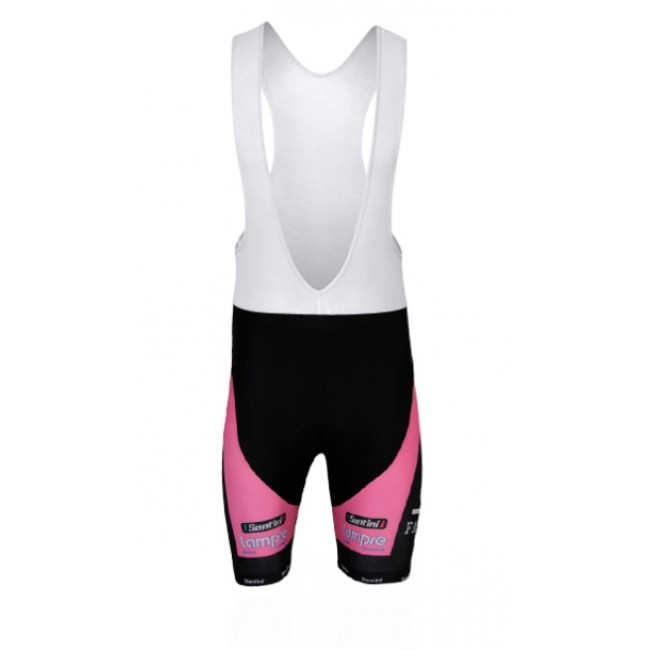 Lampre Merida 2014 Korte fietsbroeken Bib met zeem Pink Black 1278