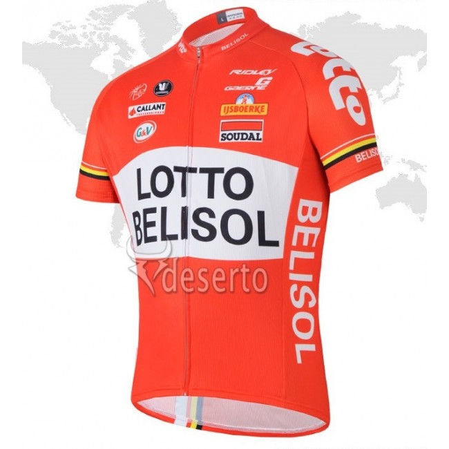 Lotto Belisol 2014 Fietsshirt Korte mouw 1293