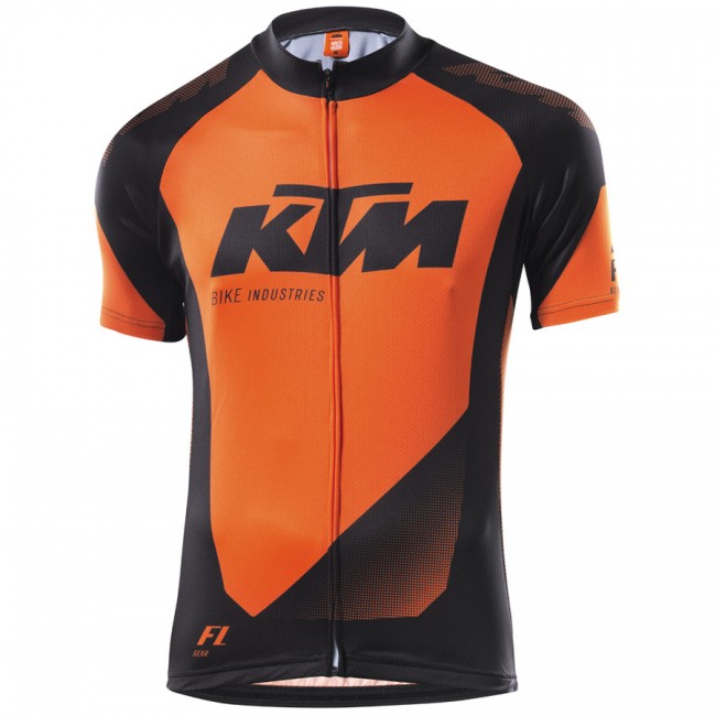 2016 KTM Factory Line 2 Fietsshirt Korte Mouw zwart orange 2016036562