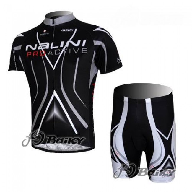 Nalini Pro Team Fietspakken Fietsshirt Korte+Korte fietsbroeken zeem zwart 4121