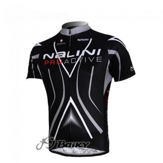 Nalini Pro Team Fietsshirt Korte mouw zwart 391