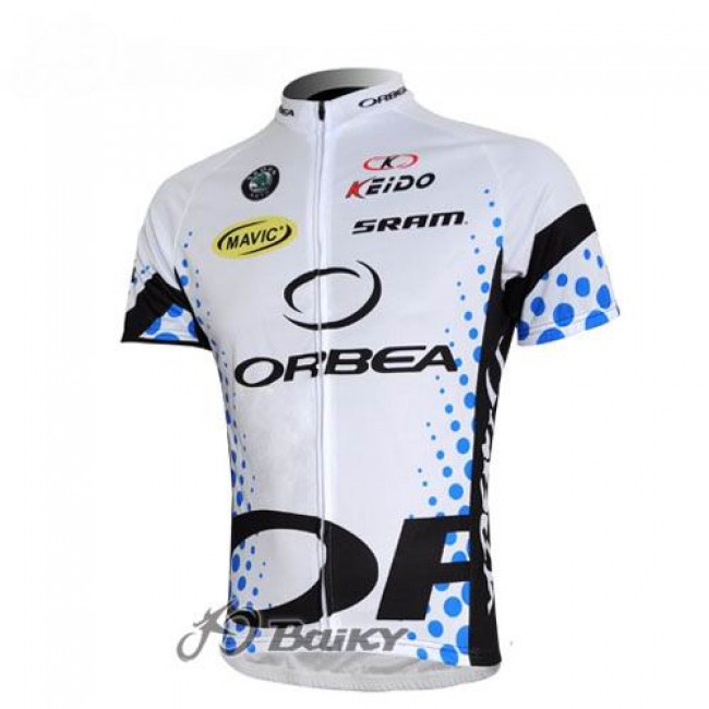 Orbea Pro Team Fietsshirt Korte mouw wit 451