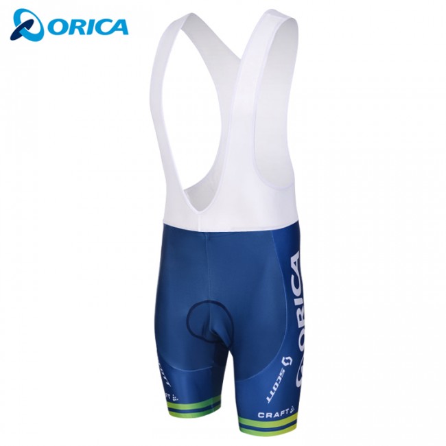 Orica groenEDGE 2014 Korte fietsbroeken Bib met zeem 1162