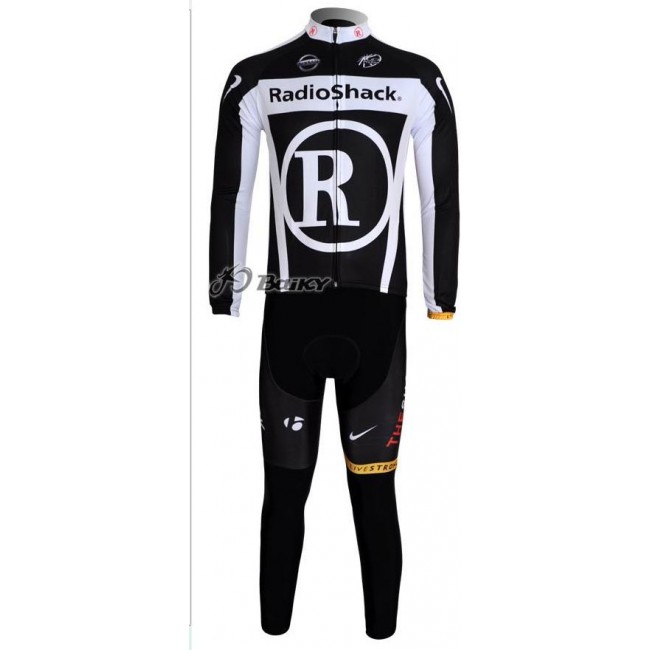 RadioShack Trek Pro Team Fietspakken Fietsshirt Korte+Korte fietsbroeken zeem rood wit 4128