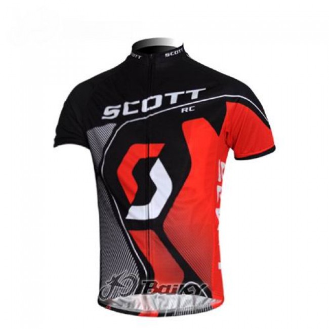 Scott Racing Team Fietsshirt Korte mouw zwart rood 527