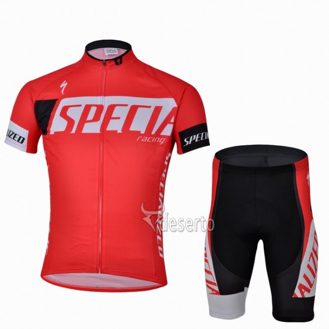 Specialized Racing Fietspakken Fietsshirt Korte+Korte fietsbroeken zeem rood 4139