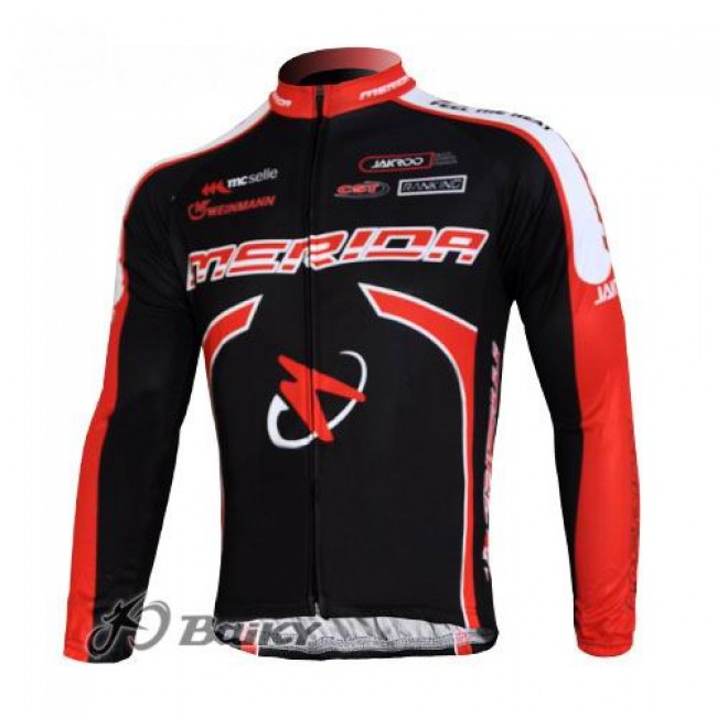 Subaru Peak Bar Team Fietsshirt lange mouw zwart rood 4507