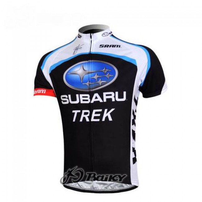 Subaru Trek Pro Team Fietsshirt Korte mouw zwart 3946