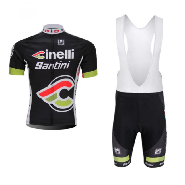 Team Cinelli Santini Fietspakken Fietsshirt Korte+Korte koersbroeken Bib 1199