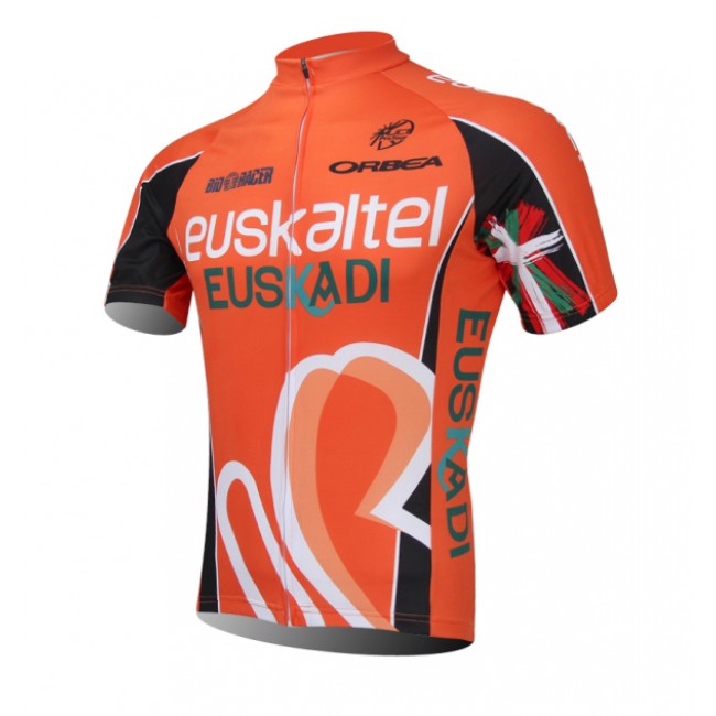 Team Euskaltel Euskadi 2014 Fietsshirt Korte mouw 1226