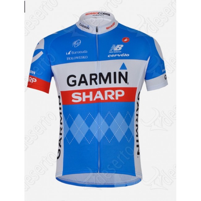 Team Garmin Sharp 2014 Fietsshirt Korte mouw 1236