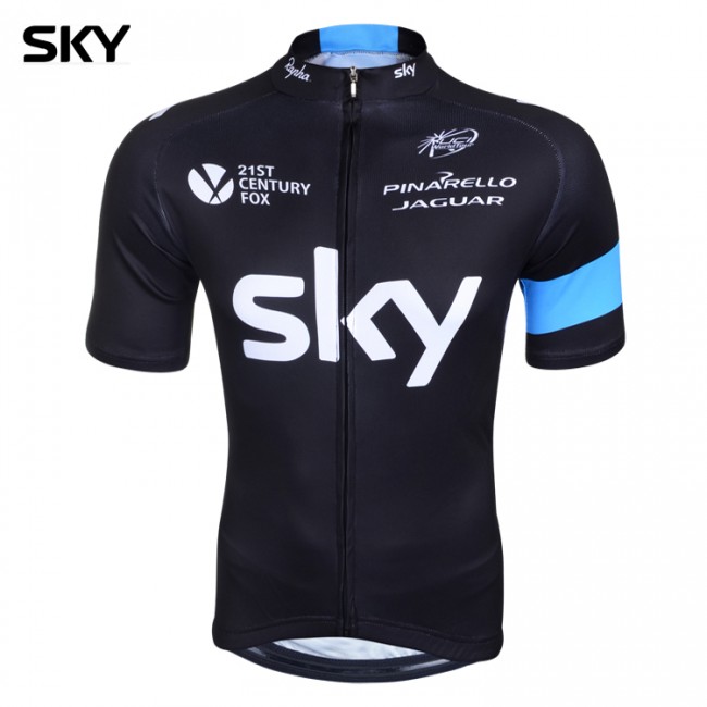 Team Sky 2014 Fietsshirt Korte mouw 1332