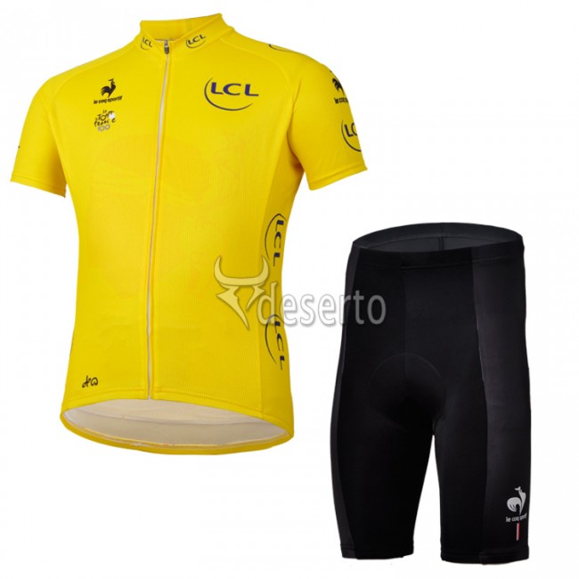 Tour de France gele trui? Fietspakken Fietsshirt Korte+Korte fietsbroeken zeem 4157