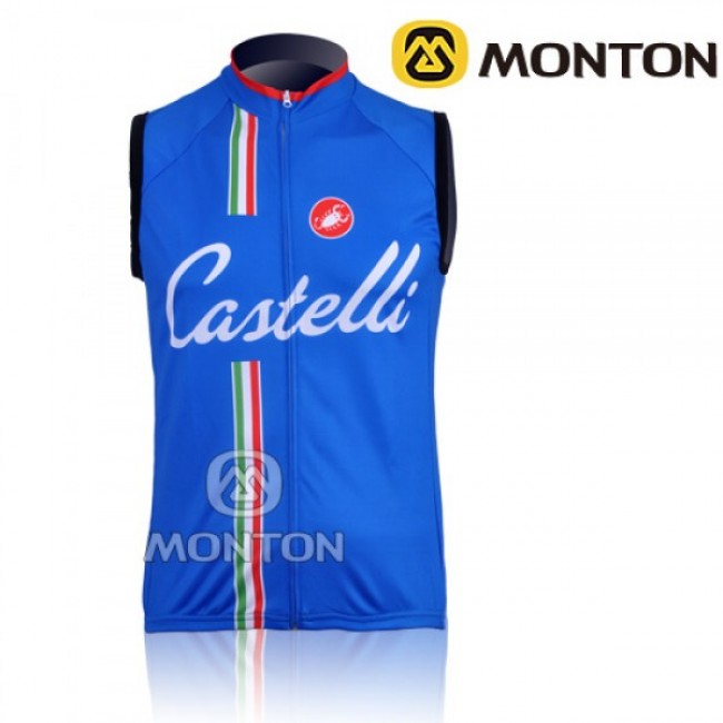 2011 CASTELLI rood Fietsshirt Zonder Mouwen 3980